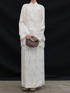 Mutedance 25 Spring/Summer Printed Skirt MD-MD25SS131-HOARY